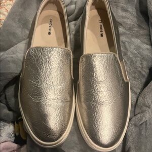 Birdies The Swift Slip-On Fashion Sneaker Gold Size 8